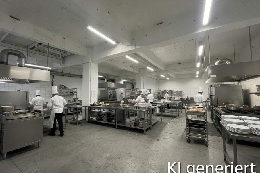 CATERINGHALLE Traiskirchen zu mieten!, Gewerbeobjekt-miete, 4.085,00,€, 2514 Baden