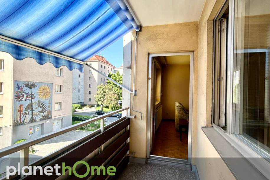 Perfekter Grundriss 3-Zimmer plus Balkon Nähe Klinik Favoriten, Wohnung-kauf, 229.000,€, 1100 Wien 10., Favoriten