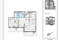 Moderne 2-Zimmer-Dachgeschosswohnung mit 2 Terrassen, optionaler Klimaanlage & Garage