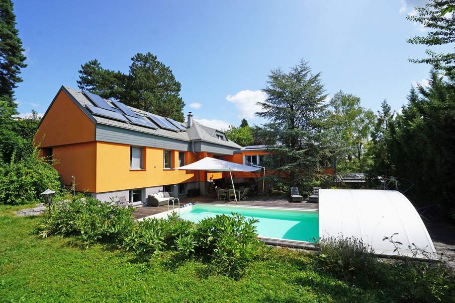 Familienparadies mit Pool und Wellnessbereich in idyllischer Zentrumslage, Haus-kauf, 1.490.000,€, 3021 Sankt Pölten(Land)