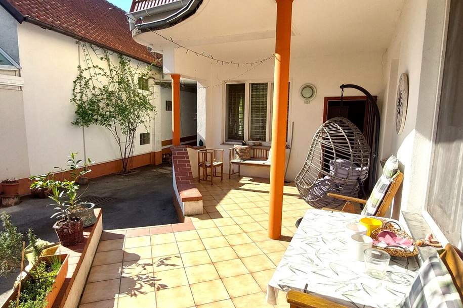 Beste Lage Neusiedl am See: 3 Terrassen, 10 Zimmer, 230m² Wohnfläche, Garten & Seeblick, Haus-kauf, 549.000,€, 7100 Neusiedl am See