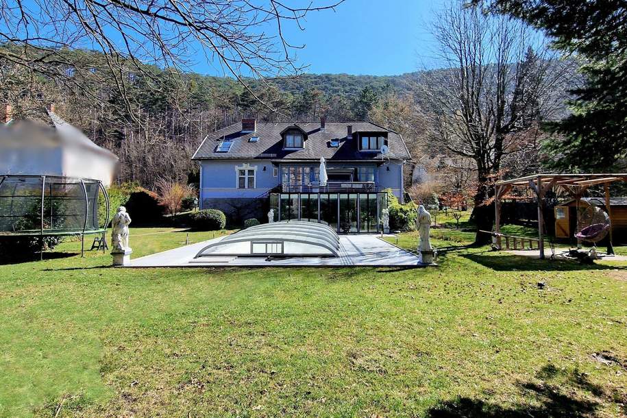 Jahrhundertwende-Villa in exklusiver Lage mit modernem Komfort und Pool, in 2560 Berndorf!, Haus-kauf, 1.490.000,€, 2500 Baden