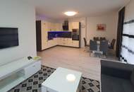 Moderne Wohnung mit 2 Balkonen und Garage, voll möbliert