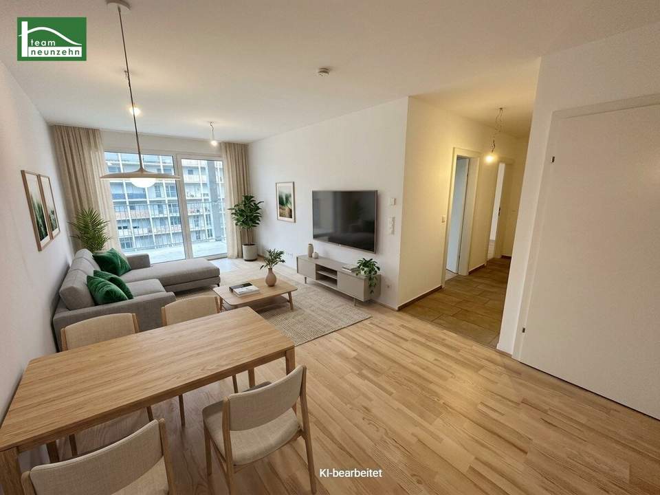 Modernes Wohnen in der Smart City Graz – Attraktive 3-Zimmer-Wohnung mit großen Balkon!