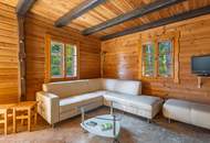 Holzblockhaus mit Charme – 3 Zimmer, Balkon &amp; Kamin!