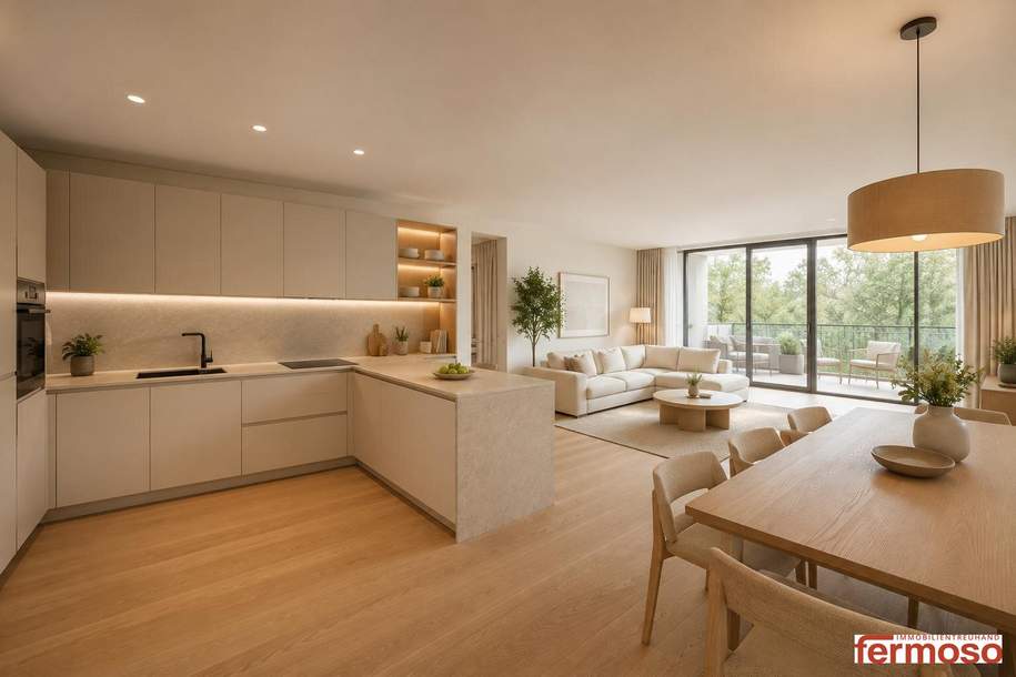 LUXUS-ERSTBEZUG IM 21. BEZIRK – 4 ZIMMER, 2 MASTER-BEDROOMS & 2 BALKONE, Wohnung-kauf, 679.000,€, 1210 Wien 21., Floridsdorf