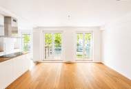 Gartenwohnung mit Urlaubsfeeling in Währing – 2 Balkone, Kamin & privater Eigengarten nahe Gersthof