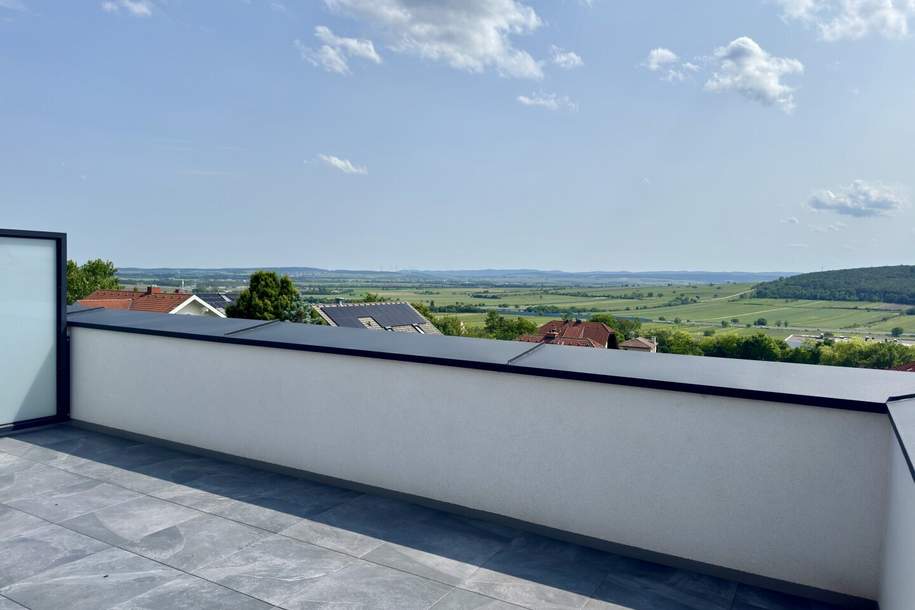 Doppelhaushälfte zur MIETE nahe Eisenstadt – Mit Garten, Balkon & Panorama-Dachterrasse, Haus-miete, 2.346,94,€, 7051 Eisenstadt-Umgebung