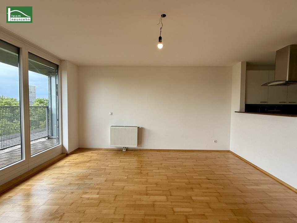 Wohnen nahe der Donau in 1200 Wien: 2-Zimmer Maisonette Wohnung inkl. Einbauküche. - WOHNTRAUM