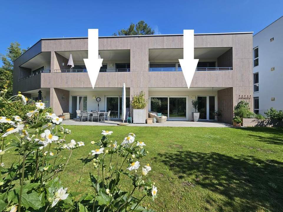 Stilvolle 127m² Gartenwohnung direkt an der Traun