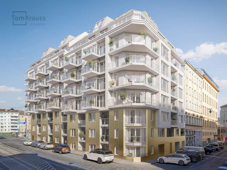 LICHTDURCHFLUTETER TERRASSENLUXUS IM 6. Stock