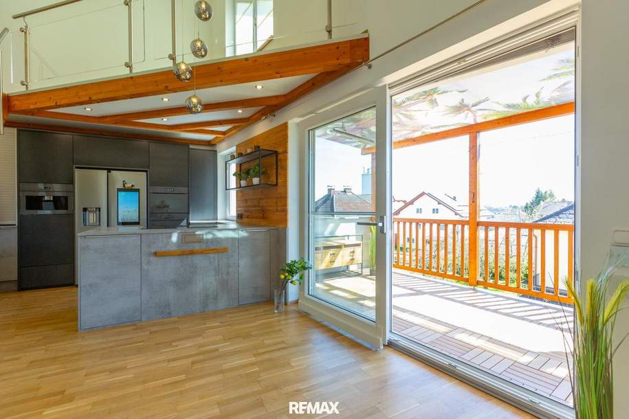 Exklusive 5-Zimmer-Maisonette mit Galerie und Balkon in zentraler Lage, Wohnung-kauf, 469.000,€, 4210 Urfahr-Umgebung