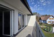 Helle Mietwohnung im 1.OG in absoluter Ruhelage mit Freisicht samt Ostbalkon, Loggia, Carport mit Abstellraum und ein Parkplatz.