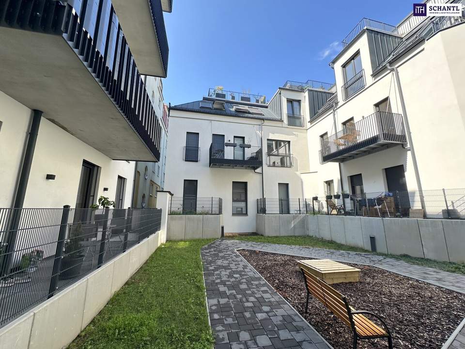 NEUER PREIS! Coole 2-Zimmer Wohnung im EG - Innenhof mit Fußbodenheizung/-kühlung!