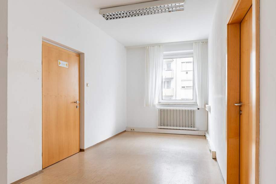 Büro – Ordination – Kanzlei oder Praxis im Stadtzentrum – Arbeiten in zentraler Lage, Gewerbeobjekt-miete, 1.611,60,€, 4020 Linz(Stadt)