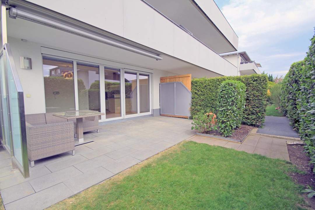 ZUR MIETE: 3-Zimmer-Gartenwohnung in Mondsee