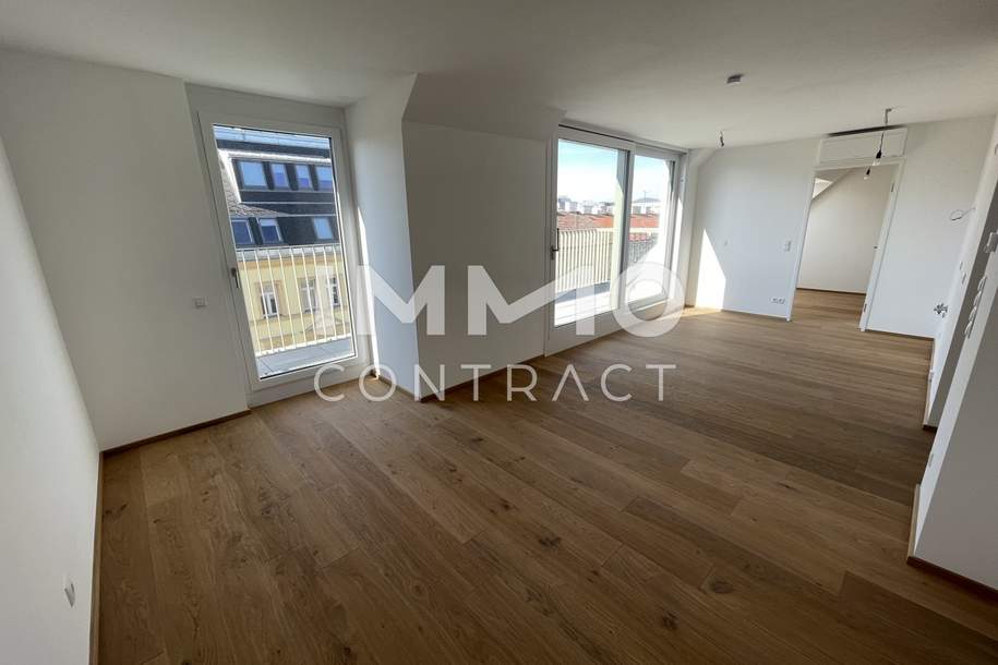 Ihr Wohntraum im Herzen Meidlings - 2-Zimmer-Dachgeschosswohnung mit großzügiger Terrasse, Wohnung-kauf, 427.800,€, 1120 Wien 12., Meidling