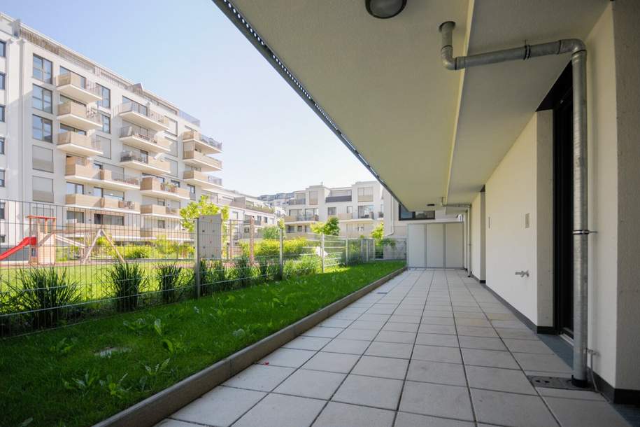 NEUBAUPROJEKT - TRENDIGE GARTENWOHNUNG: 2-ZIMMER, TERRASSE, PROVISIONSFREI, Wohnung-kauf, 299.500,€, 1230 Wien 23., Liesing
