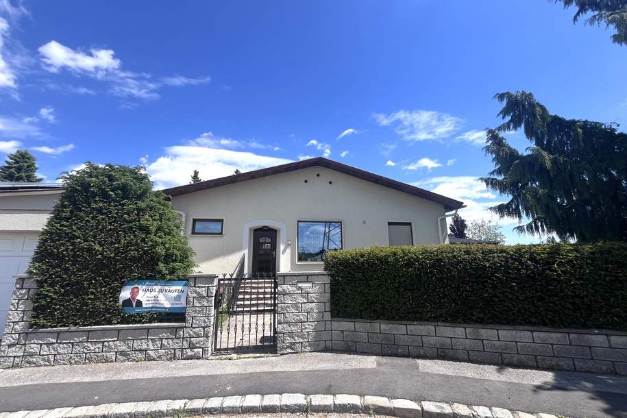netter Bungalow & Keller & Garage, Haus-kauf, 390.000,€, 2490 Wiener Neustadt(Land)