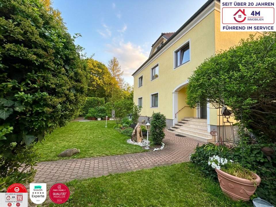 Großzügiges 6-Zi-Haus in Strasshof, Balkon, Terrasse, Garage – Top Lage!