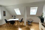 ***VOLLMÖBLIERTE Dachgeschosswohnung mit tollem Garten u. Garage***