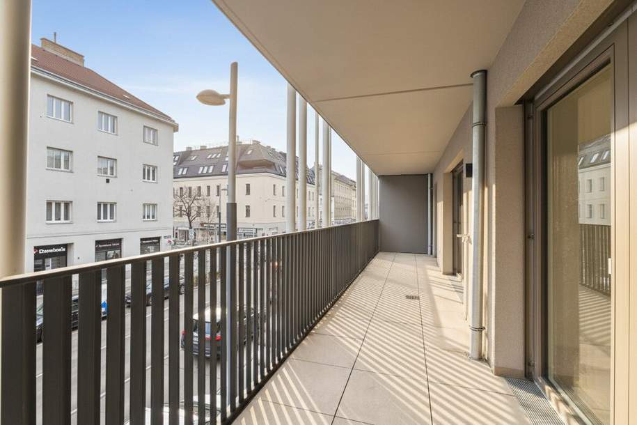 Pauschalmiete inklusive Warmwasser, Heizung &amp; Kühlung - Moderne 3-Zimmer-Wohnung mit großzügigem Balkon und stilvoller Ausstattung, Wohnung-miete, 1.499,00,€, 1210 Wien 22., Donaustadt