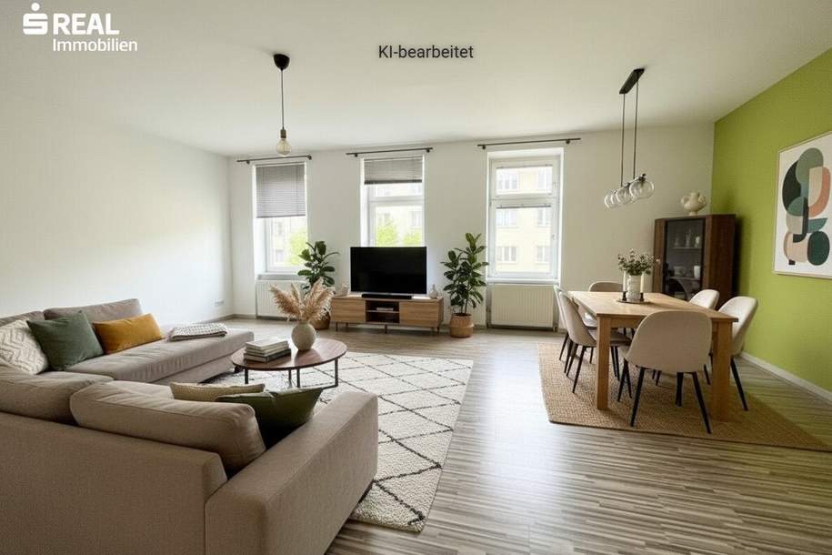 60m² Wohnung in 1050 Wien mit Einbauküche, Badewanne & Lift - Verkauf im digitalen Angebotsverfahren immo-live, Wohnung-kauf, 250.000,€, 1050 Wien 5., Margareten