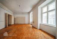 Renovierungsbedürftige Wohnung in bester Lage, Nähe Franziskanerplatz