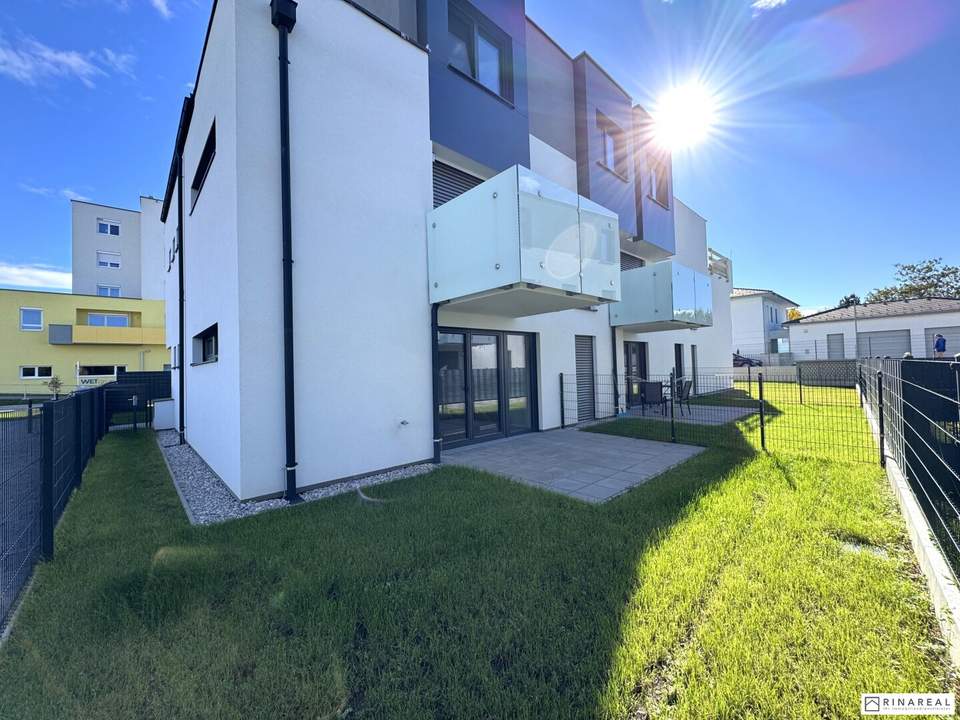 Blumengasse - ERSTBEZUG | 1 Zimmer Wohnung | Terrasse &amp; Garten | zzgl. Tiefgaragenstellplatz | Top D6