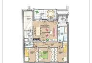 "DER MARKHOF" - Perfekt geplante Familienwohnung mit vier Zimmer und herrlicher Süd-Loggia!