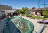 Natur, Ruhe &amp; viel Platz: Einfamilienhaus mit Pool in Raiding