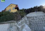 Für Entwickler oder für ein exklusives Eigenheim - oberhalb des Hafens Kuchelau in 1190 Wien! Grundstück mit Bestandshaus.