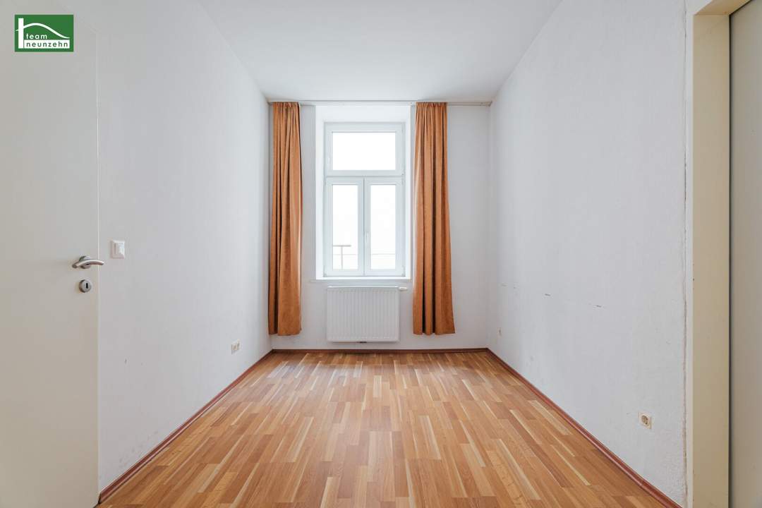 Anlegerpreis - Gepflegte Altbau-Wohnung in Hofruhelage nahe Bahnhof Meidling - Barrierearmes Erdgeschoss!