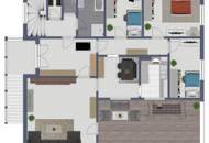 Lehenrotte: Bungalow mit Terrasse und naturnaher Lage