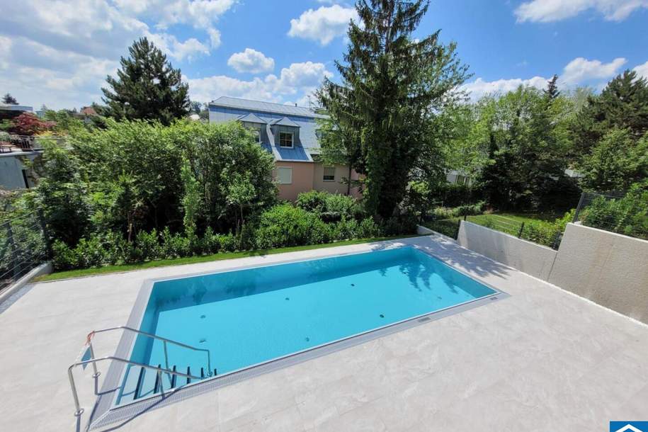 3-Zimmerwohnung mit Pool & Eigengarten!, Wohnung-miete, 1.370,00,€, 1130 Wien 13., Hietzing