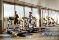 DANUBE FLATS | Möblierte 1,5-Zimmer-Wohnung mit Wienblick im 23. Stock | Fitness | Wellness | Pool