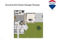 gepflegte, sofort beziehbare Doppelhaushälfte in sonniger Stadtrandlage von Oberwart