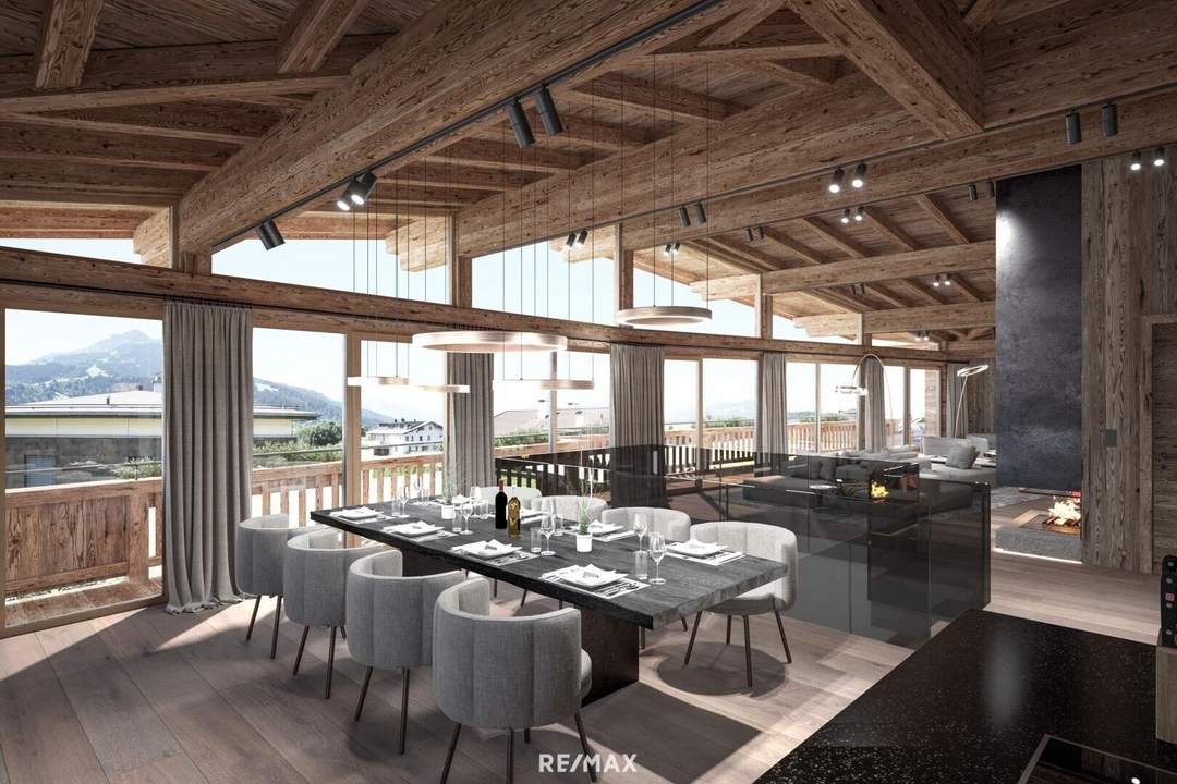 Luxus-Chalet im Ski- und Wandergebiet der Kitzbüheler Alpen