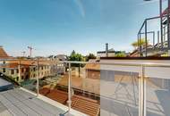 Helle, exklusive 4-Zimmer-Maisonette-Dachgeschosswohnung mit großer Terrasse und Klimaanlage