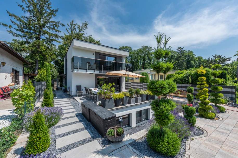 Neubau-Luxus in grüner Ruheoase: Ihr Traumhaus in Wien Hirschstetten, Haus-kauf, 799.000,€, 1220 Wien 22., Donaustadt