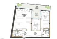 Penthouse im 34. OG mit Terrasse I 360° Wienblick I Designküche I TG Platz mit E-Ladestation