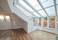 Modernes DG-Büro mit Klimaanlage und Terrasse in 1190