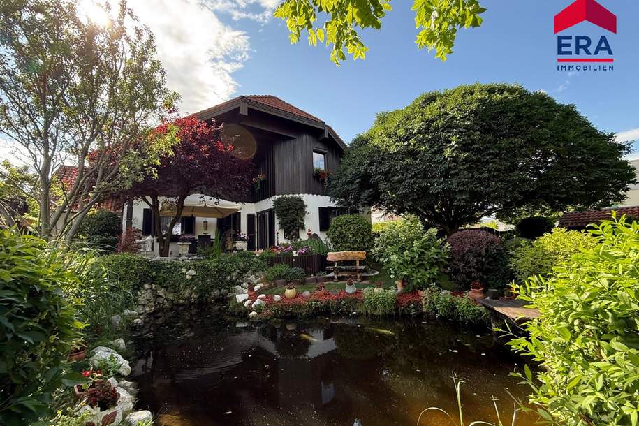 Exklusive Villa mit traumhaftem Garten – Wohnen auf höchstem Niveau in zeitloser Qualität, Haus-kauf, 1.200.000,€, 2122 Mistelbach