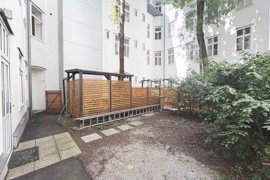 Gemütliche 2 Zimmer Wohnung mit Eigengarten Nähe Altes AKH, Wohnung-miete, 561,21,€, 1080 Wien 8., Josefstadt