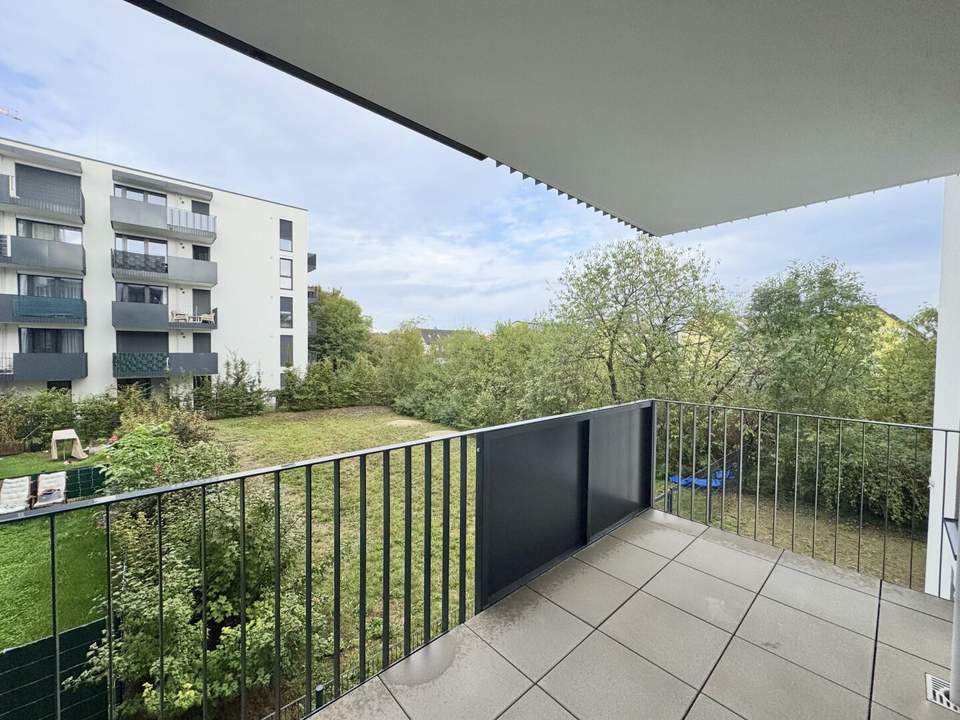 Wohnen mit Grünblick nahe U1 Kagraner Platz