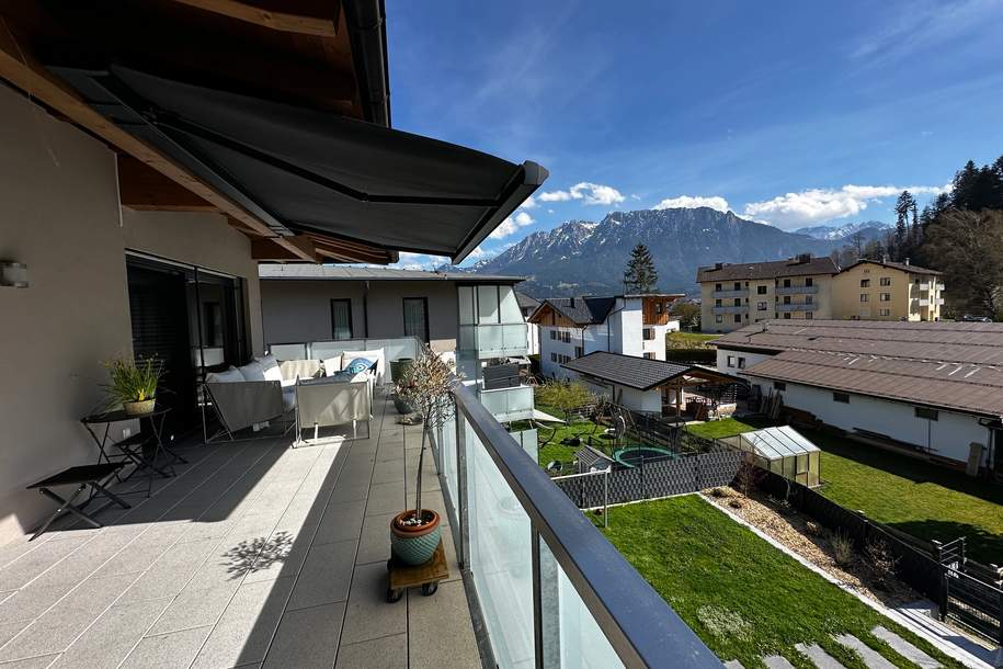 Penthouse-Traum in absoluter Ruhelage - Exklusives Wohnen mit Kaiserblick in 6342 Niederndorf (Provisionsfrei), Wohnung-kauf, 650.000,€, 6342 Kufstein