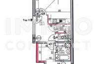 Top-Zweizimmer-Balkon-Wohnung in Simmering: Hauffgasse 23 - Top 11