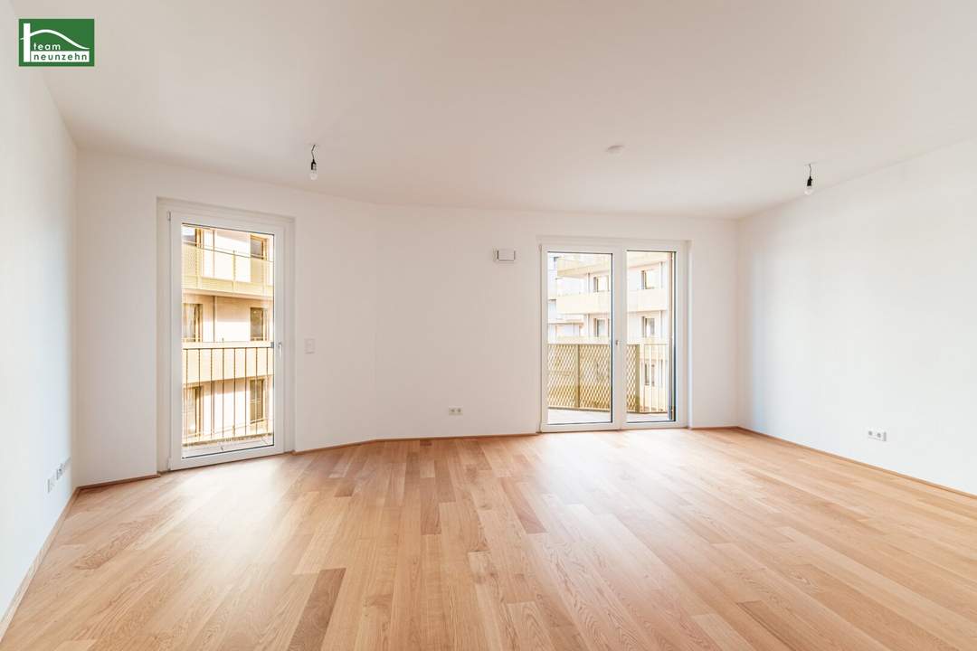 Neubauprojekt im Niedrig-Energie-Standard im grünen Hirschfeld – Naturnah wohnen - Provisionsfrei!