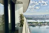 DANUBEFLATS. NEU - 30. Stock! Einmalig - Große 2 Zimmer Wohnung. Wie im Urlaub - Elevate your Lifestyle