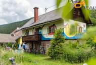 Urige Fe-Wo Bauernhube zum fertig-sanieren in Glödnitz
